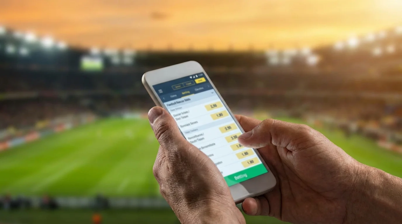 Tablero de cuotas decimales en una pantalla de apuestas deportivas de fútbol