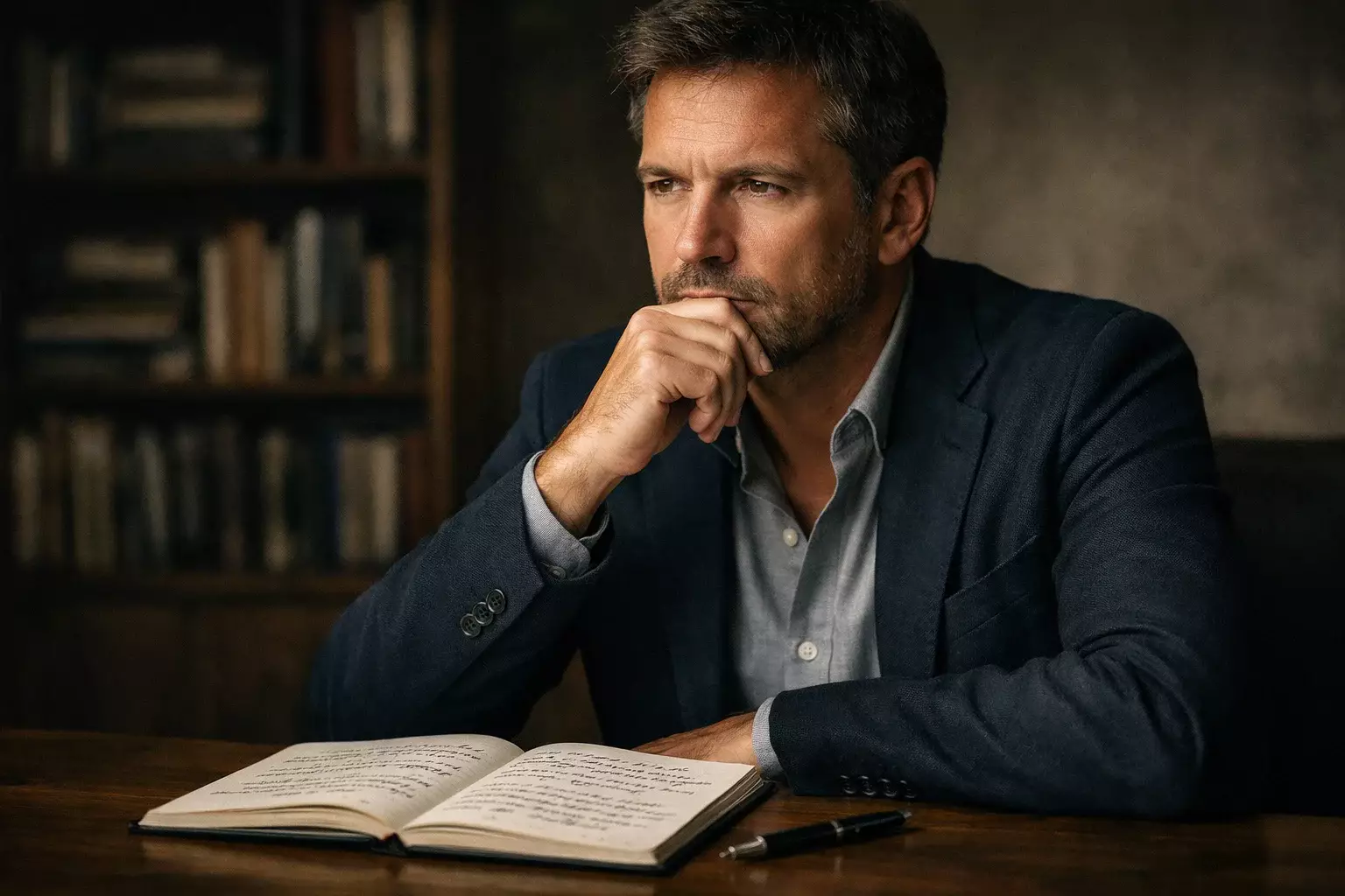 Persona concentrada desarrollando estrategia de apuestas deportivas